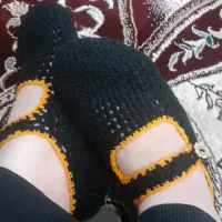 پاپوش بافتنی زنانه