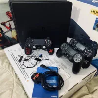 PS4 Slimفول پک کامل بی‌نقص تمیز