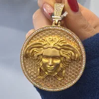 فقط۲درصدیطلا پلاک ورساچه