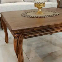 مبل چوبی کویین فرانسوی اصلی افسون کاجی کد96258|مبلمان خانگی و میز عسلی|چهاردانگه (تهران), |دیوار