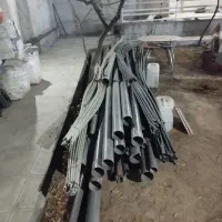 تعدادی لوله فاضلاب پلیکا و اتصالات