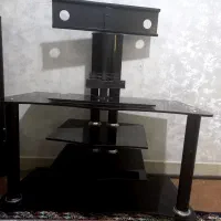 میز تلویزیون شیشه ای