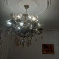 لوستر برنزی ده شاخه