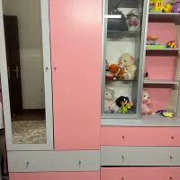 سرویس خواب دخترانه آپادانا|تخت و سرویس خواب|اصفهان, هزارجریب|دیوار