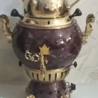 سماور گازی و قوری