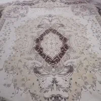 یک جفت فرش کرم سالم