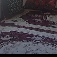 فرش ۲در ۳ زمینه زرشکی