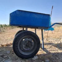 فرغون/ترولی 2 چرخ بلوک زنی دو عدد
