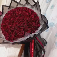 دسته گل رُز روبانی شاینی سفارشی هدیه