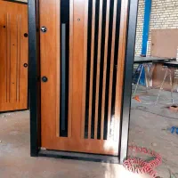 درب ضد سرقت چوبی وفلزی