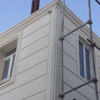 اجرا انواع نماسیمانی ساده طرح دار شسته ابساب رومی|خدمات پیشه و مهارت|ایلام, |دیوار