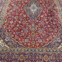 فرش دستبافت ۱۲ متری لاکی کاشان خوش رنگ