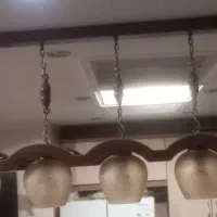 لوسترنهارخوری ریلی خطی چوبی اپن کانتری حباب شاخه