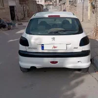 پژو 206 سفید