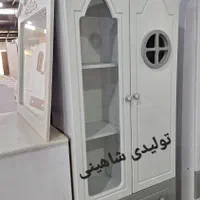تخت و کمد طرح کرال نوزاد و نوجوان|تخت و صندلی بچه|مشهد, خواجه ربیع|دیوار