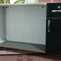 میز مدیریت MDF مشکیطلایی نو|مبلمان اداری|نیشابور, شریعتی|دیوار