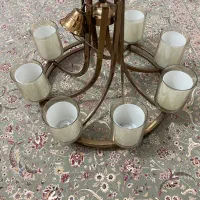 لوستر ۸ شعله|لوستر و چراغ آویز|گرگان, |دیوار
