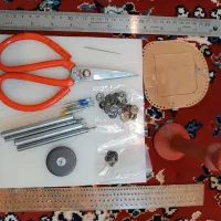 لوازم کامل چرم دوزی زیر قیمت بازار