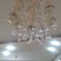 لوستر کریستالی|لوستر و چراغ آویز|تهران, نازی‌آباد|دیوار