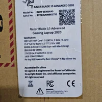 لپ تاپ گیمینگ razer 15 advanced آمریکایی سوپر تمیز|رایانه همراه|اصفهان, شهرستان|دیوار