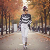 بافت لش راه راه ترند|لباس|بروجن, |دیوار