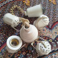 لوستر چهارشاخه سالم|لوستر و چراغ آویز|تبریز, |دیوار