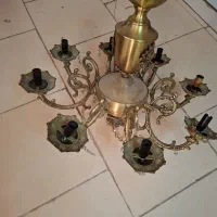 لوستر برنز .برنزی .|لوستر و چراغ آویز|مشهد, طلاب|دیوار