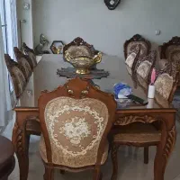مبل سلطنتی، اصل چوب گردو|مبلمان خانگی و میز عسلی|تهران, شهرک آپادانا|دیوار