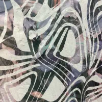 چادر ژاپنی اصلی نگینی دوخته نشده