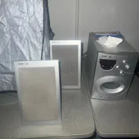 اسپیکر و دوتا باند برند سان وا خیلی تمیز در حد نو|سیستم صوتی خانگی|مشهد, سرافرازان|دیوار