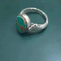 انگشتر نقره فیروزه