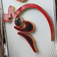 تابلو چلنیوم(گلکده)برای گل فروشی یا گل خانه