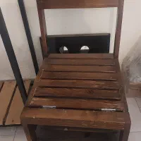 صندلی چوبی پله شو|صندلی و نیمکت|تهران, چوب تراش|دیوار