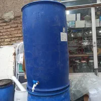 بشکه پلاستیکی.مخزن آب|ظروف نگهدارنده، پلاستیکی، یک‌بارمصرف|تبریز, |دیوار