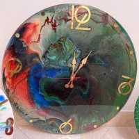 ساعت رزینی ، ساعت دیواری