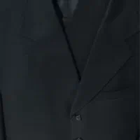 کت شلوار مردانه نو نو مشکی با جلیقه خیلی زیر قیمت