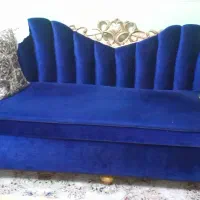 مبل آبی درباری