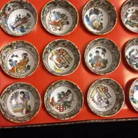 پیاله های مرغی ریز خارجی در۳طرح نقش هاتماماکاردست