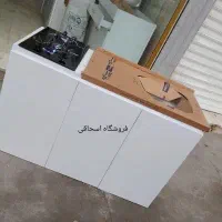 ست کامل سینک کابینت و اجاق گاز دوشعله نصب شده|مصالح و تجهیزات ساختمان|تهران, امین حضور|دیوار