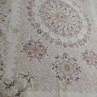 فرش طرح ابریشم درحد نو