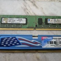 ۲عدد رم یک گیگ برای مادر برد ddr2وddr3