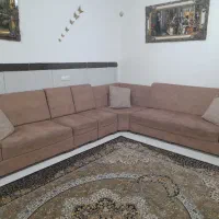 مبل ال راحتی|مبلمان خانگی و میز عسلی|رباطکریم, آدران|دیوار