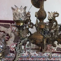 لوستر آنتیک|لوستر و چراغ آویز|مشهد, رسالت|دیوار