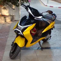 اجاره موتورشارژی صفرباباتری لیتیوم فست شارژباکلاه|موتورسیکلت|کیش, |دیوار