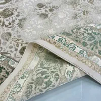 فرش آوانته سبز 1200 شانه گل ابریشم|فرش|اسلامشهر, مظفریه|دیوار