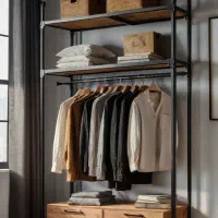 تولید و فروش رگال و قفسه فلزی باکیفیت برند شاخه|جاکفشی، کمد، دراور|تاکستان, |دیوار