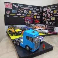 ماکت گاراژ و ماشین
