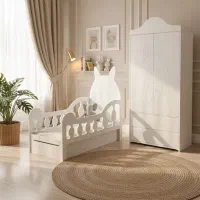 سرویس خواب کودک و نوجوان مدل لبوبو|تخت و سرویس خواب|شیراز, دکتر حسابی|دیوار