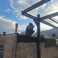 جوشکاری برق کشی لوله کشی نرده منبع و پمپ آب لوستر|خدمات پیشه و مهارت|پرند, فاز ۴|دیوار