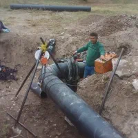 جوشکاری لوله پلی اتیلن واجرای قطره و بارانی|خدمات پیشه و مهارت|مشگین شهر, |دیوار